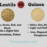 Lentils vs Quinoa