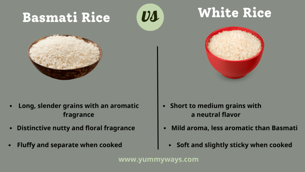 Basmati vs White Rice