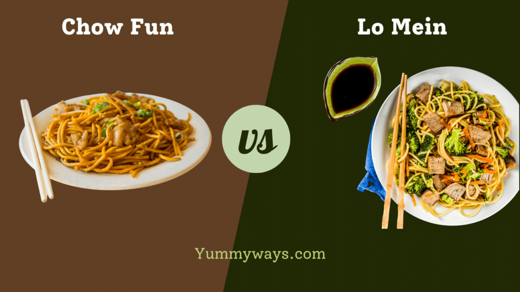 Chow Fun vs Lo Mein