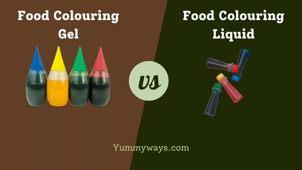 Food Colouring Gel vs Liquid