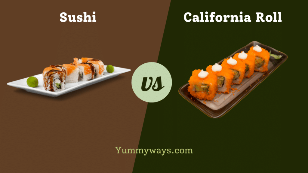 Sushi vs California Roll