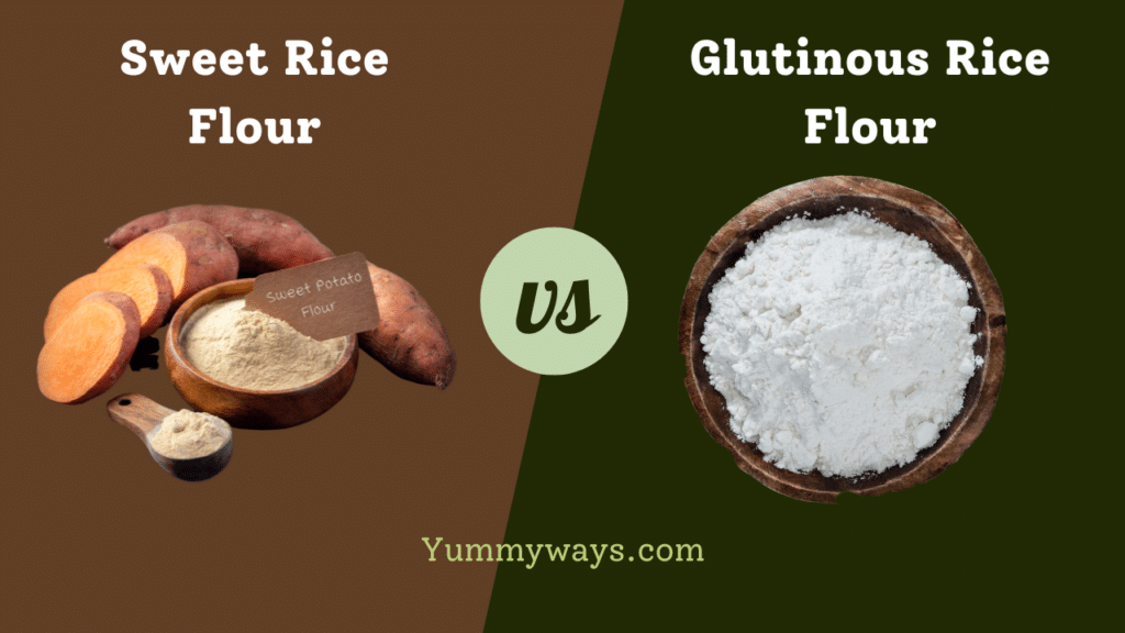 Sweet Rice Flour and Glutinous Rice Flour