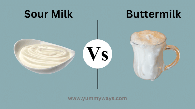 Sour Milk vs Buttermilk