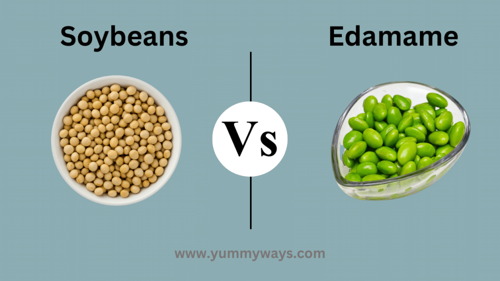 Soybeans vs Edamame
