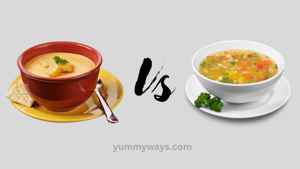 Bisque vs Soup